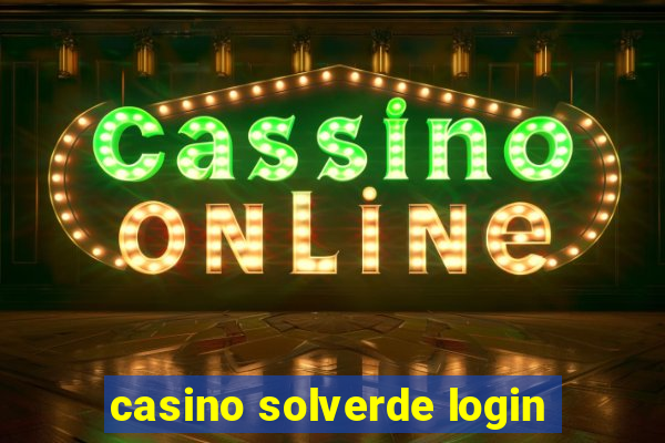 casino solverde login