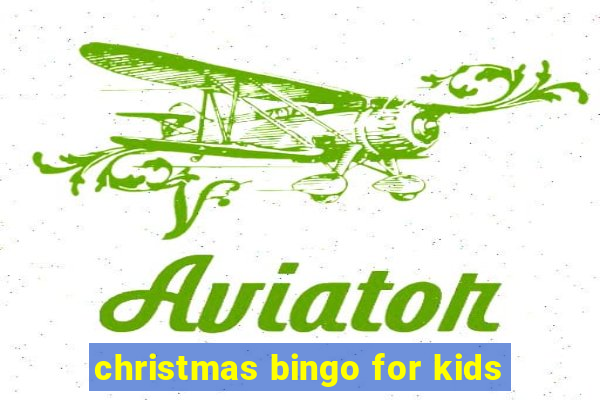 christmas bingo for kids