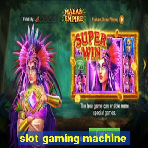 slot gaming machine