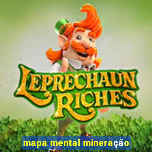 mapa mental mineração