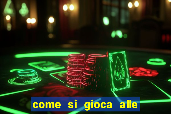 come si gioca alle slot machine online