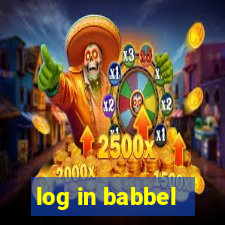 log in babbel