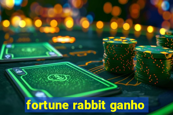 fortune rabbit ganho