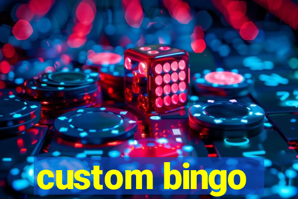 custom bingo