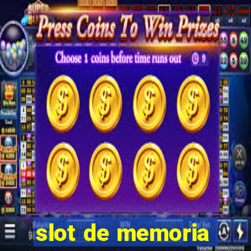 slot de memoria