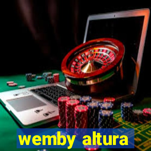 wemby altura