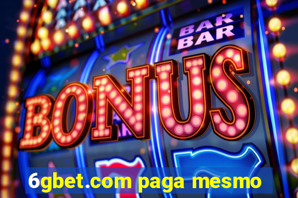 6gbet.com paga mesmo