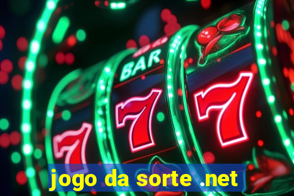 jogo da sorte .net