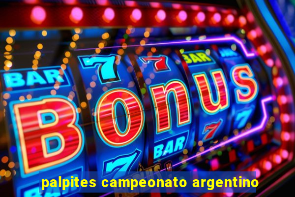 palpites campeonato argentino