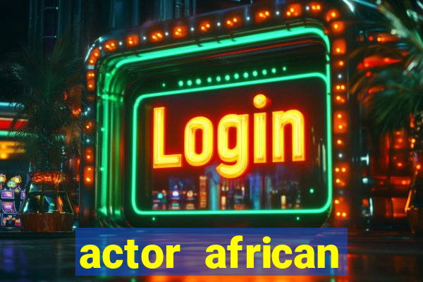 actor african american male