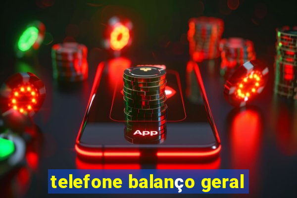 telefone balanço geral