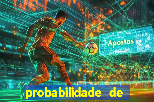 probabilidade de gol em um jogo