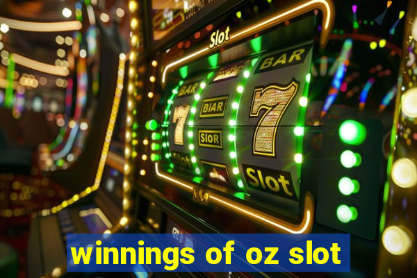 winnings of oz slot