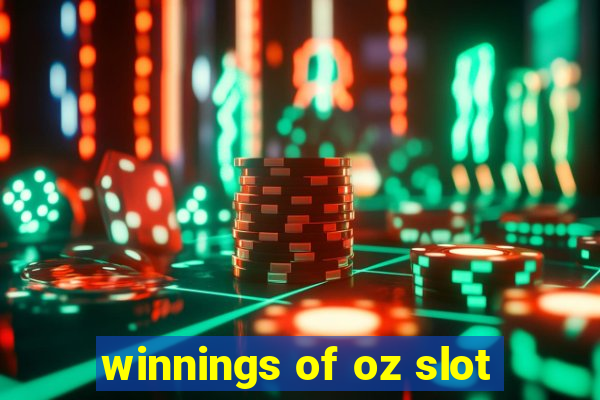 winnings of oz slot