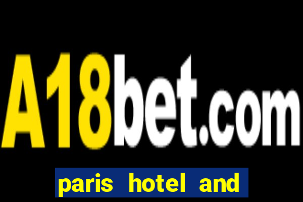 paris hotel and casino restaurants