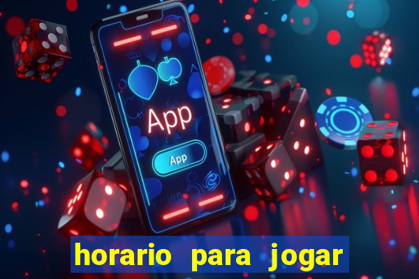 horario para jogar fortune mouse