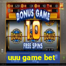 uuu game bet