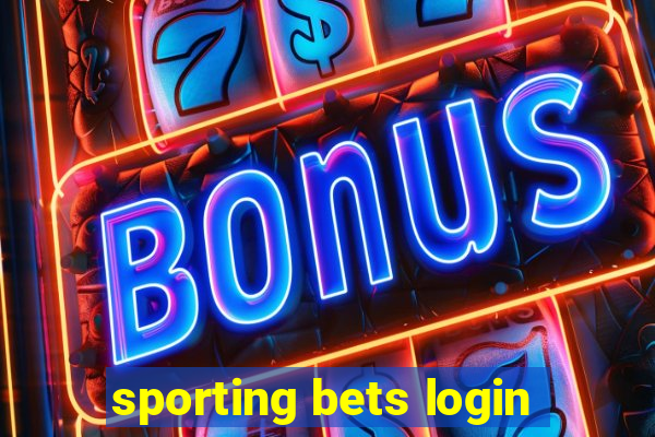 sporting bets login