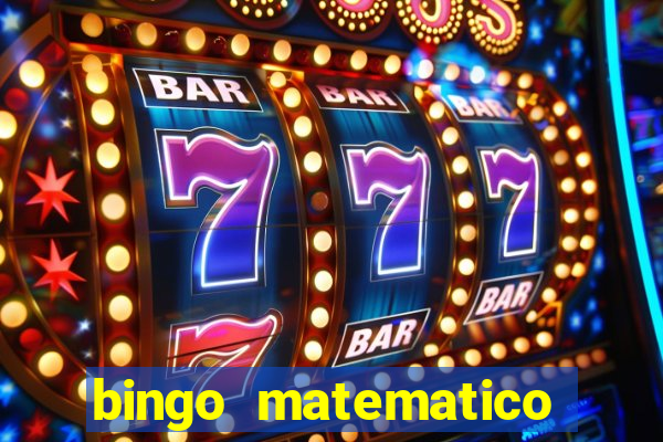 bingo matematico para ensino medio