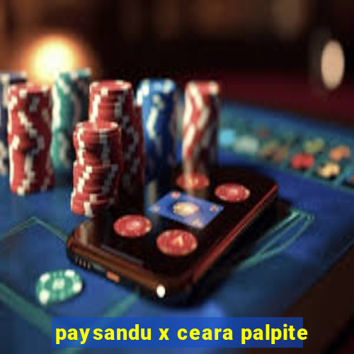 paysandu x ceara palpite