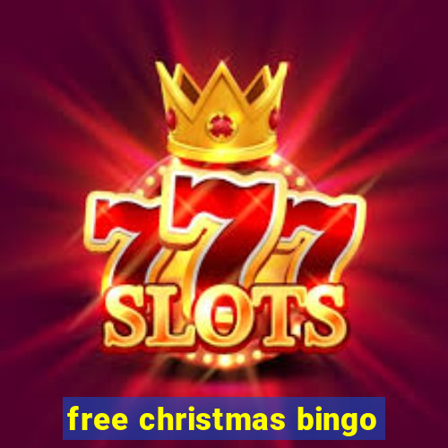 free christmas bingo