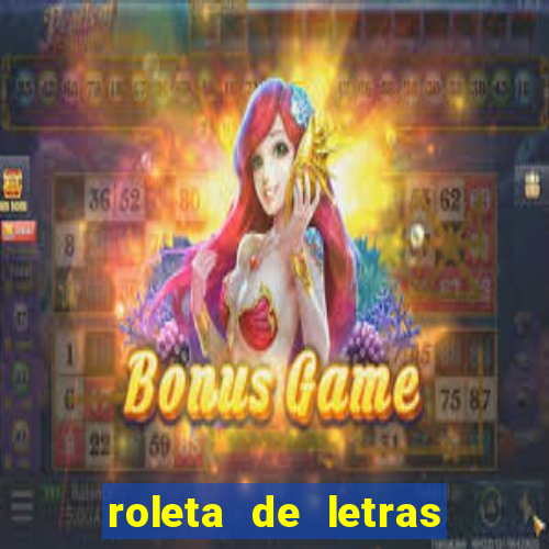 roleta de letras stop online