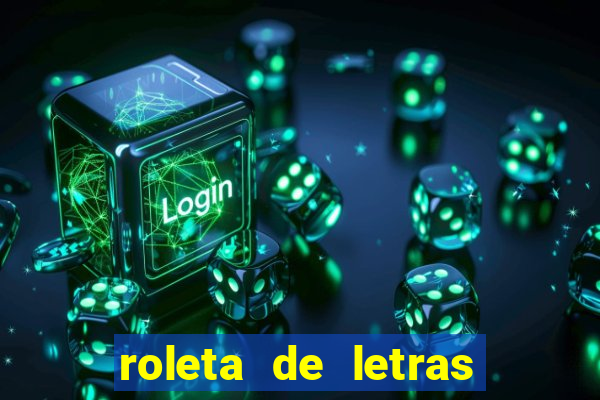 roleta de letras stop online