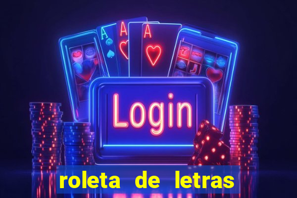 roleta de letras stop online