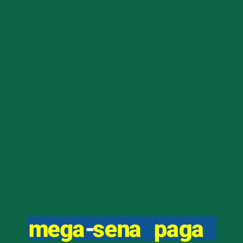 mega-sena paga terno 2497