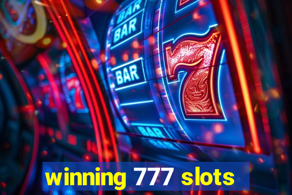 winning 777 slots