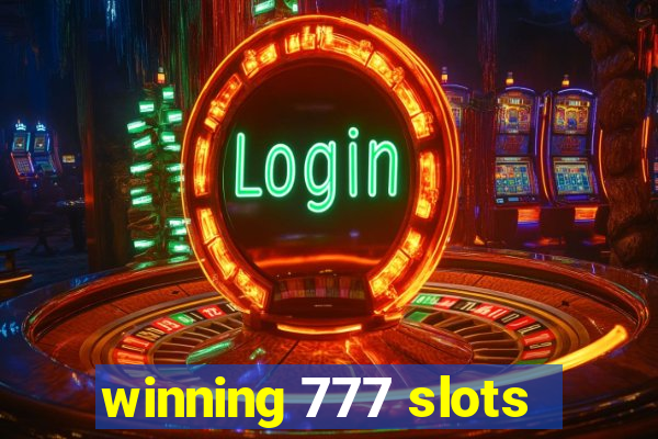 winning 777 slots