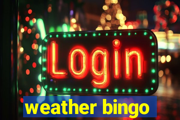 weather bingo