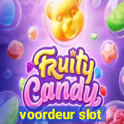 voordeur slot