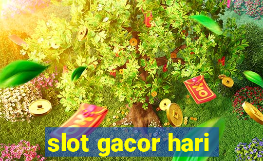 slot gacor hari