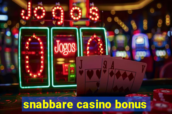 snabbare casino bonus