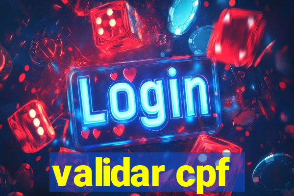 validar cpf