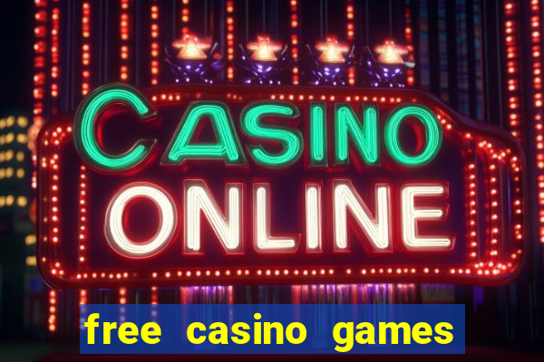 free casino games slots machine