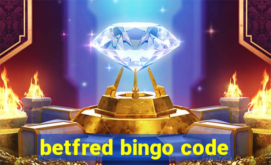 betfred bingo code