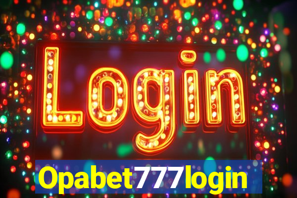 Opabet777login