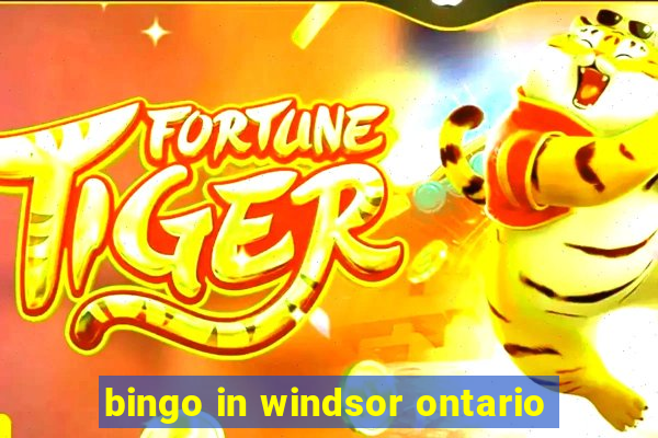 bingo in windsor ontario