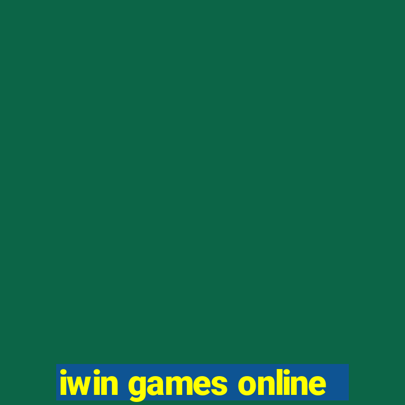 iwin games online