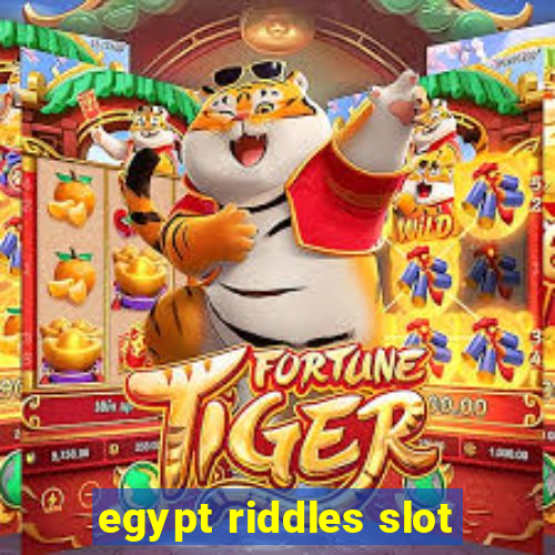 egypt riddles slot