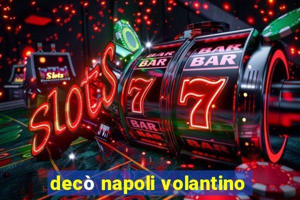 decò napoli volantino