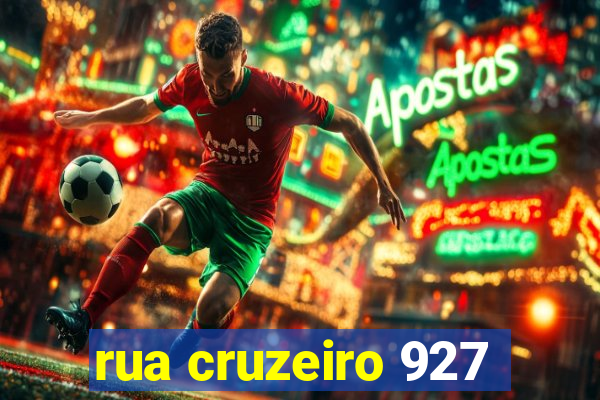 rua cruzeiro 927