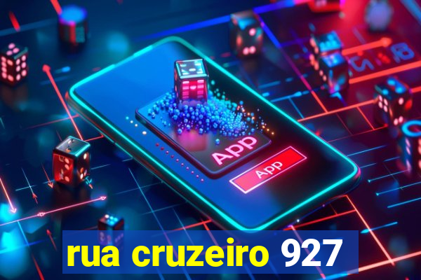 rua cruzeiro 927