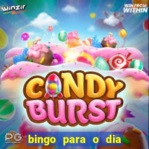 bingo para o dia da mulher