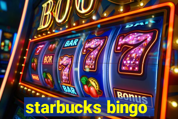 starbucks bingo