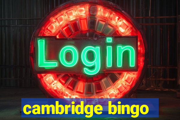 cambridge bingo