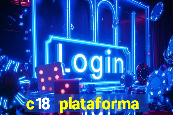 c18 plataforma login entrar