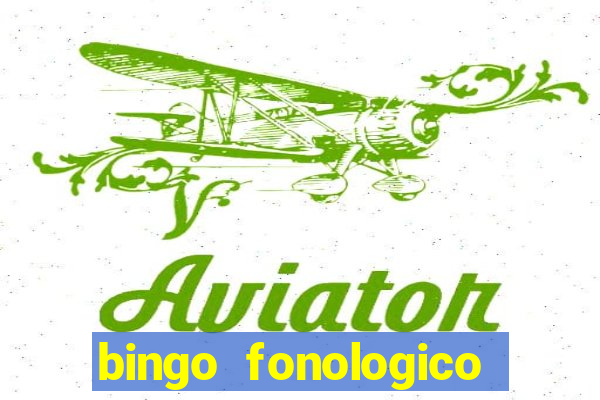 bingo fonologico para imprimir